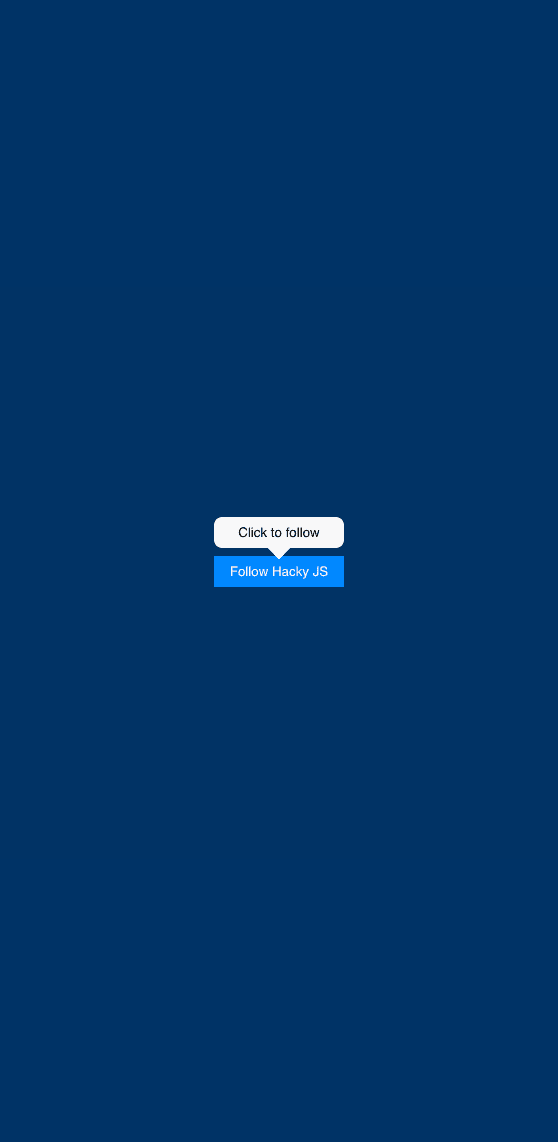 Create CSS Only tooltip